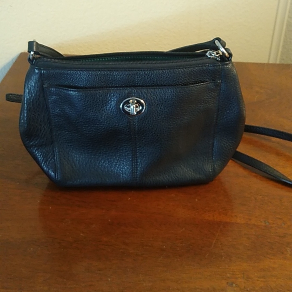 Coach soft leather shoulder bag